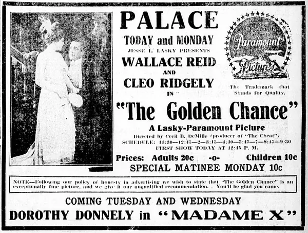 Portada de The Golden Chance