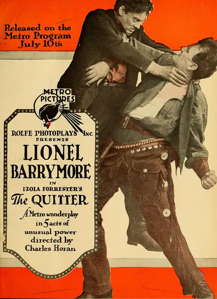 Capa de The Quitter