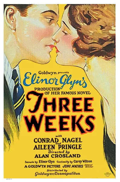 Capa de Three Weeks