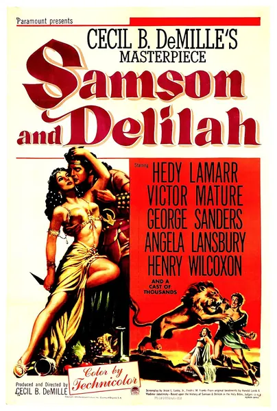 Portada de Sansón y Dalila