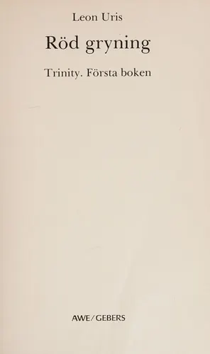 Portada de Trinity