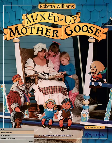 Portada de Mixed-Up Mother Goose