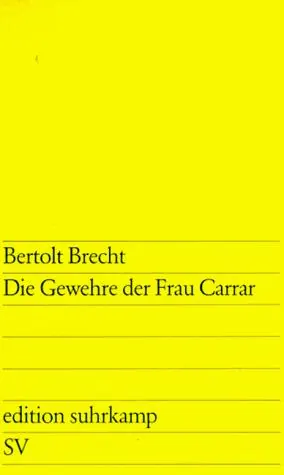 Capa de Os Fuzis da Senhora Carrar