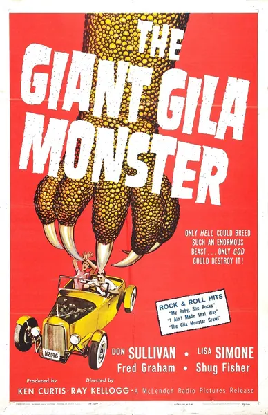 Capa de The Giant Gila Monster