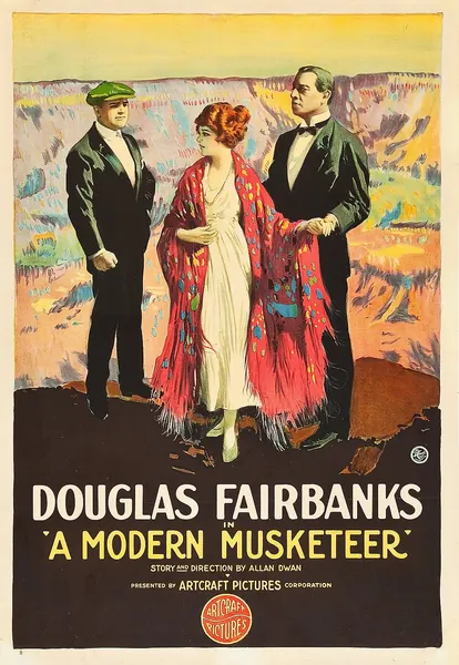 Portada de El moderno mosquetero