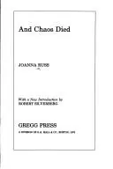 Capa de And Chaos Died