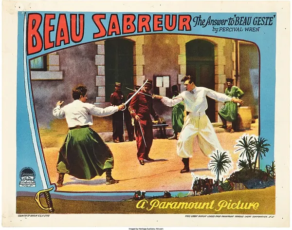 Capa de Beau Sabreur