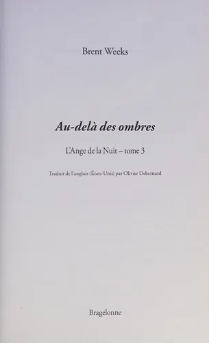 Portada de Más allá de las sombras