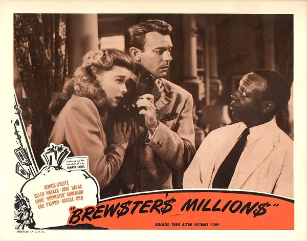 Capa de Brewster's Millions