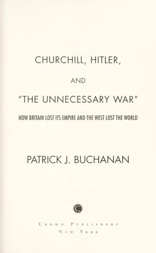 Portada de Churchill, Hitler and the Unnecessary War