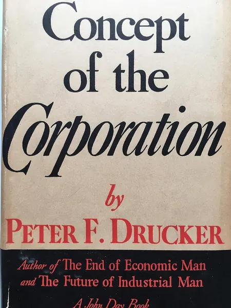 Portada de Concept of the Corporation