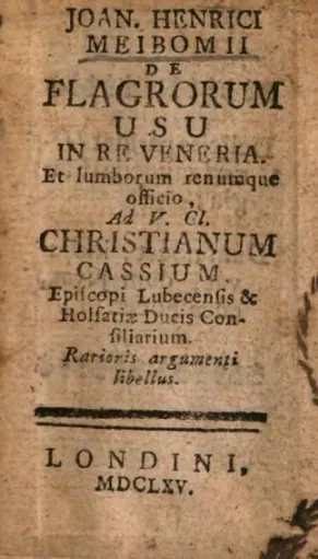 Portada de De Usu Flagrorum