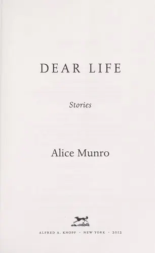 Portada de Dear Life