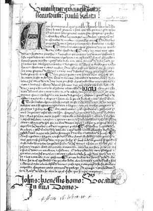 Portada de Cancionero de Baena