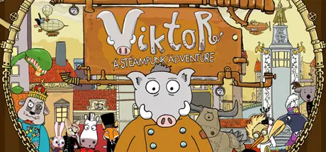 Portada de Viktor, a Steampunk Adventure