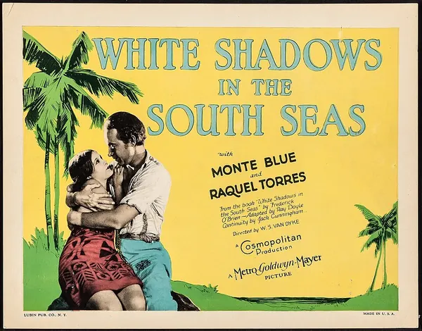 Portada de Sombras blancas en los mares del sur