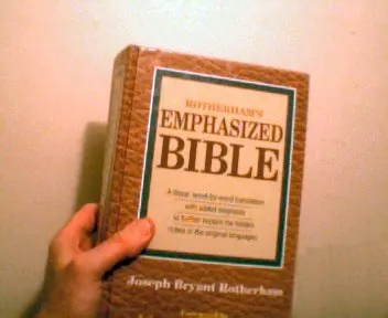 Portada de Emphasized Bible