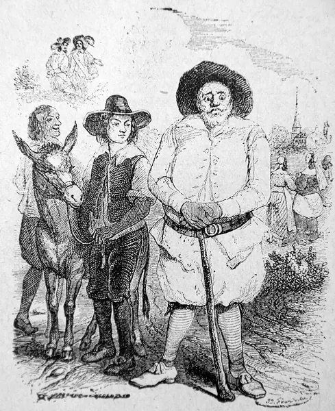 Portada de El molinero, su hijo y el burro