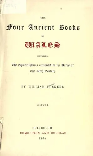 Capa de Four Ancient Books of Wales