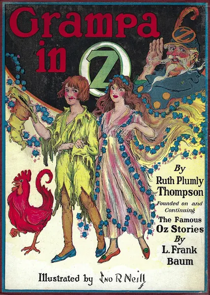 Portada de Grampa in Oz