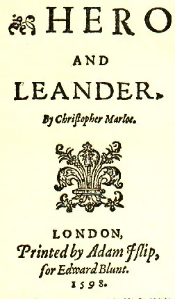 Portada de Hero and Leander