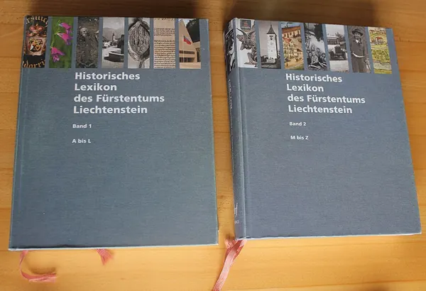 Portada de Historisches Lexikon des Fürstentums Liechtenstein