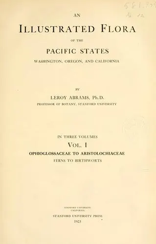 Capa de Illustrated Flora of the Pacific States