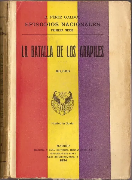 Portada de La batalla de los Arapiles