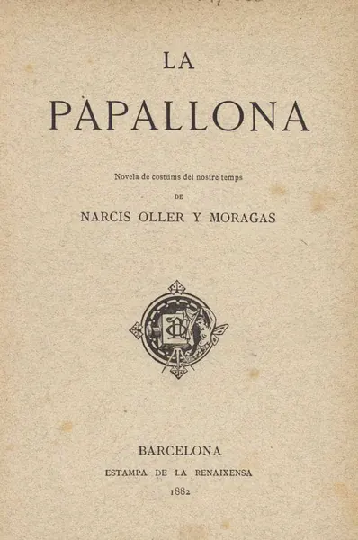 Portada de La papallona