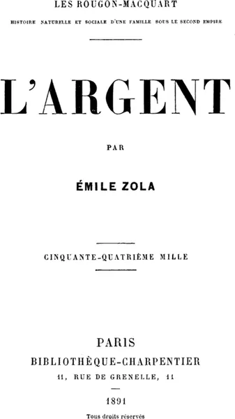 Portada de El dinero