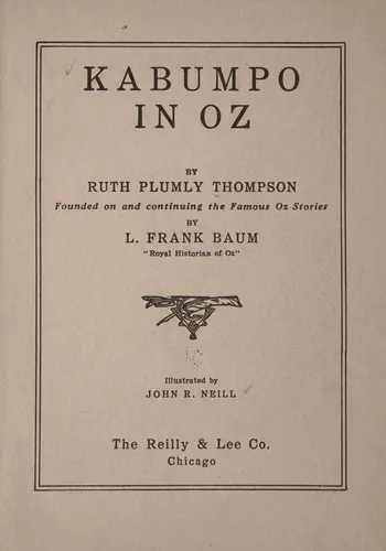 Portada de Kabumpo in Oz
