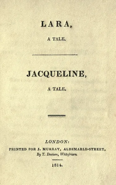 Capa de Lara, A Tale