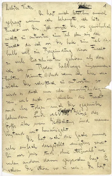 Portada de Letters to Ottla