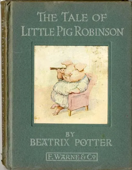Capa de The Tale of Little Pig Robinson
