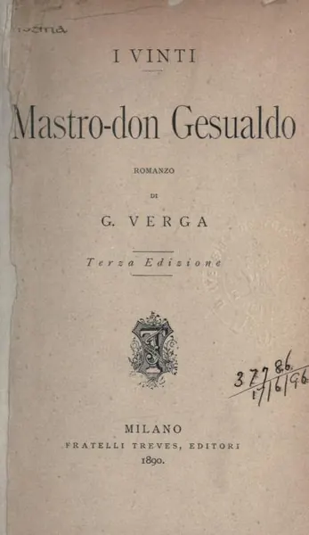 Capa de Mastro Don Gesualdo