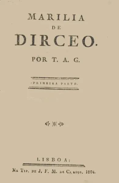 Capa de Marília de Dirceu