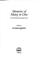 Portada de Memoirs of Many in One