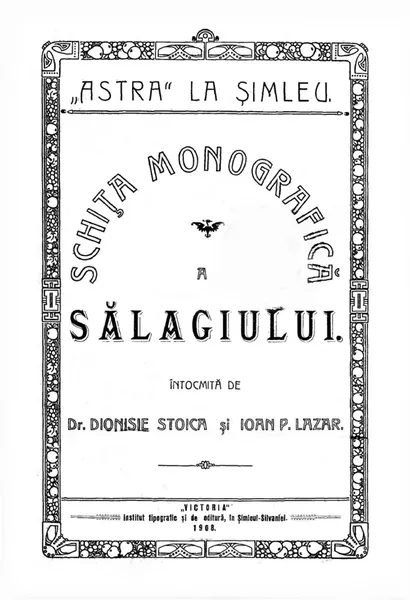 Capa de Monographic sketch of Sălaj County