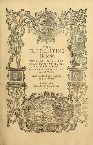 Portada de Historiae Florentinae