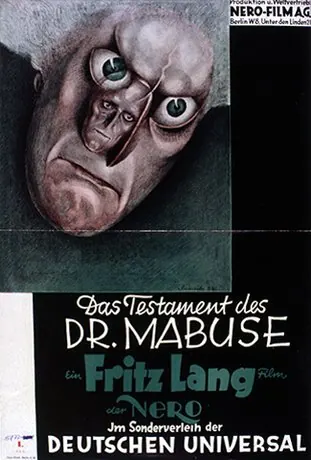 Portada de El testamento del Dr. Mabuse