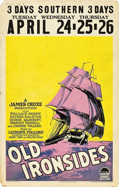 Capa de Old Ironsides