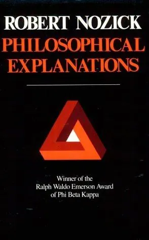 Capa de Philosophical Explanations