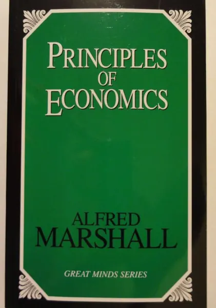 Capa de Princípios de Economia (Marshall)