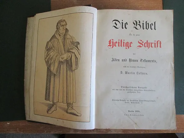 Capa de Protestant Bible