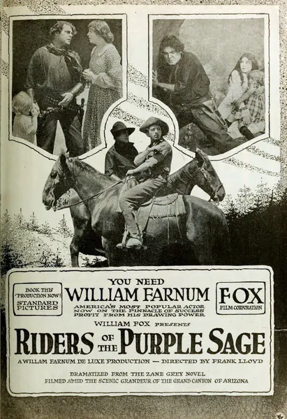 Capa de Riders of the Purple Sage