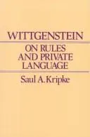 Capa de Wittgenstein on Rules and Private Language