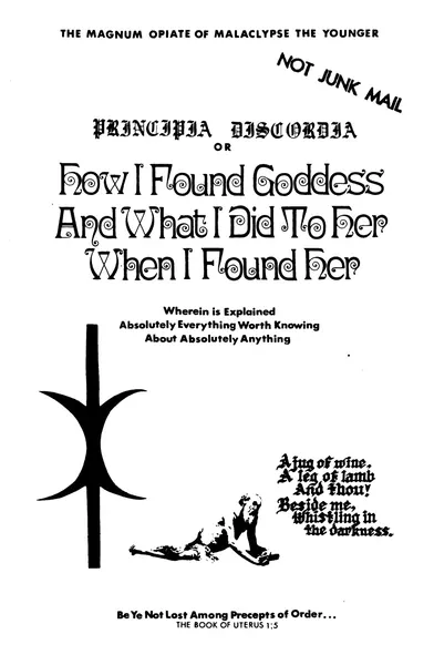 Capa de Principia Discordia