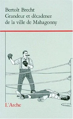 Portada de Ascenso y caída de la ciudad de Mahagonny