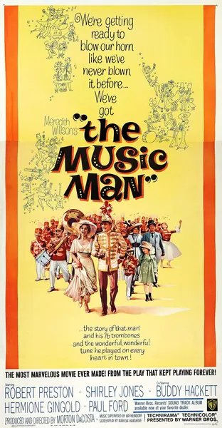 Capa de The Music Man