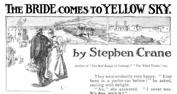 Portada de The Bride Comes to Yellow Sky
